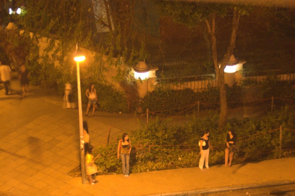 Teen girls in Street